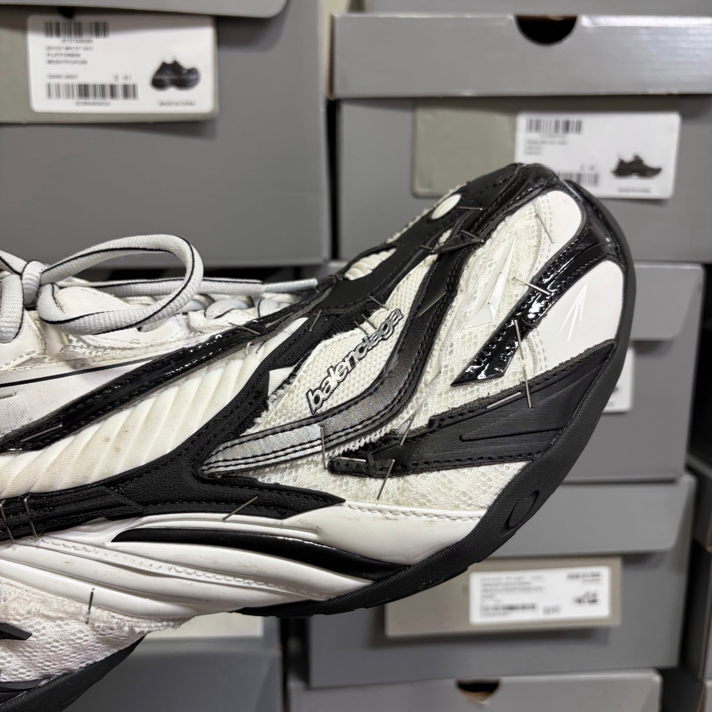 BLG Soleless Black/White