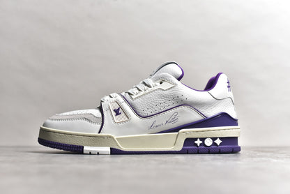 Trainer White and Purple