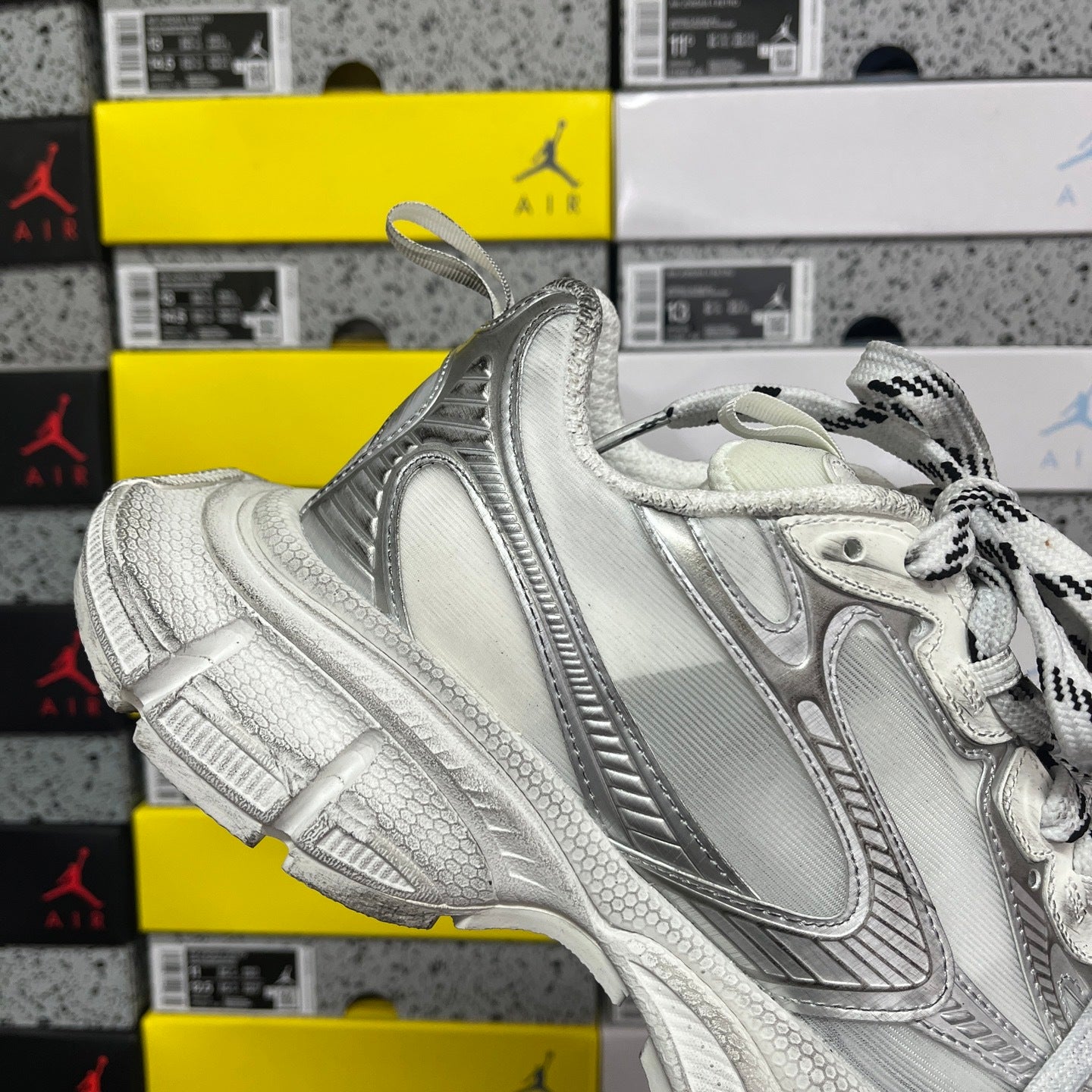 BLG 3XL White/Silver
