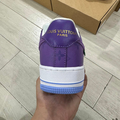 AF1 x LV Purple