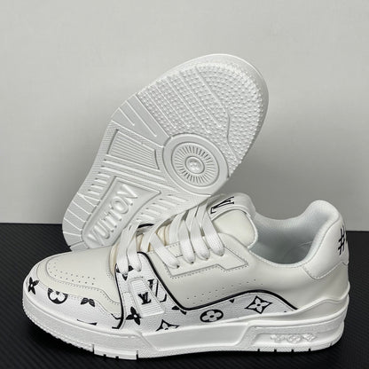 Trainer White Monogram