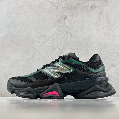 NB 9060 Black Teal Pink