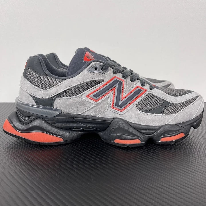 NB 9060 Grey Black & Red