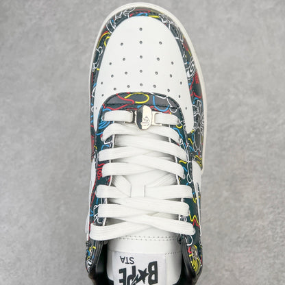 Bape STA Low Medicom Toy Be@r Camo Black