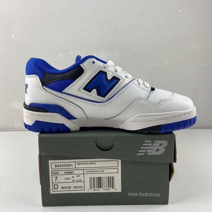 550 White and Blue