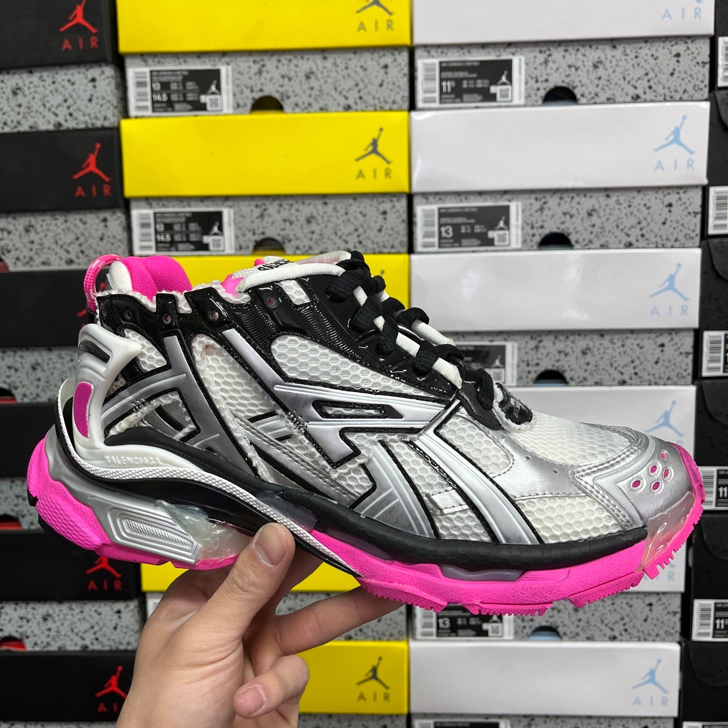 BLG Runner 7.0 Black/Pink/Grey