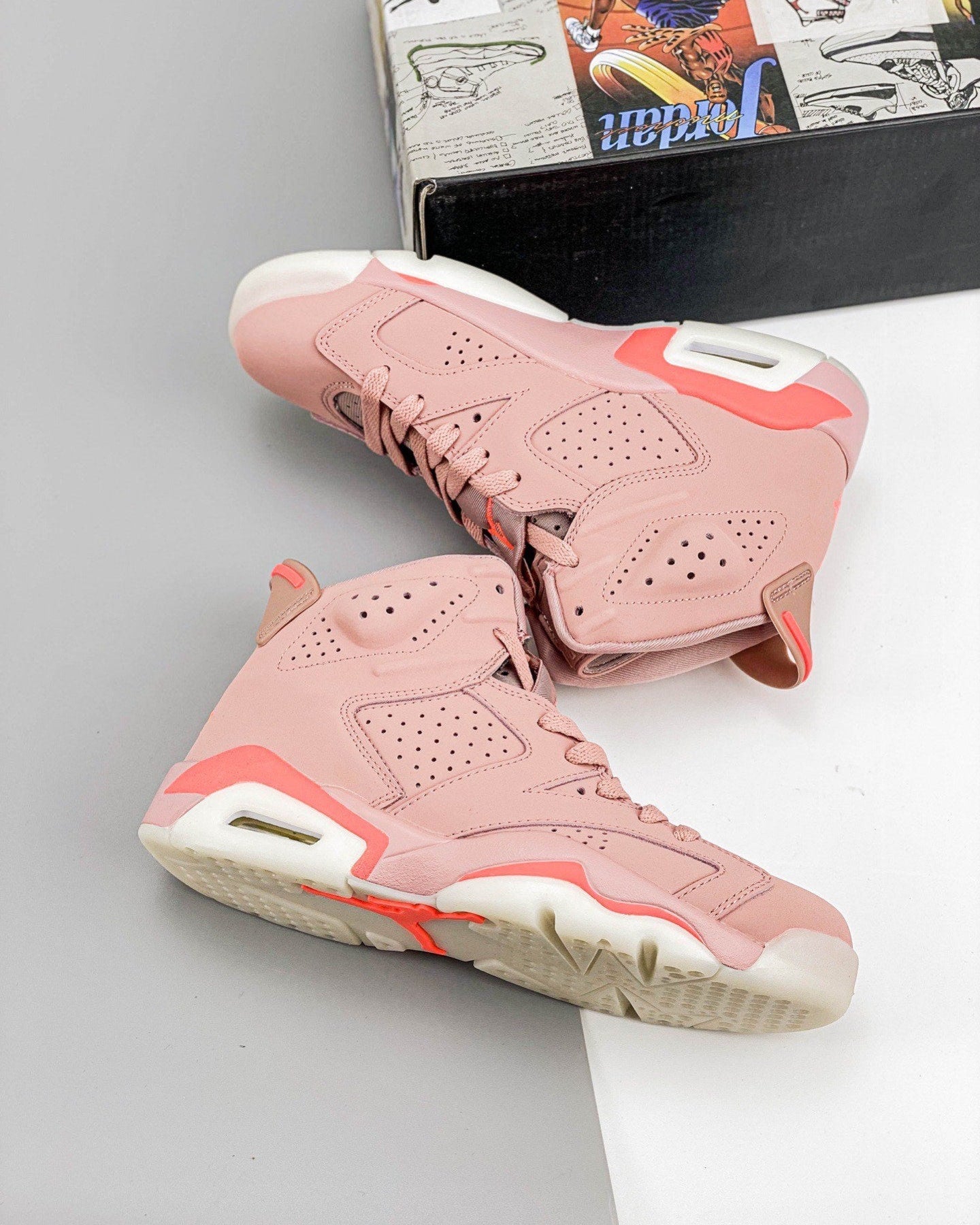 AJ6 Retro Pink
