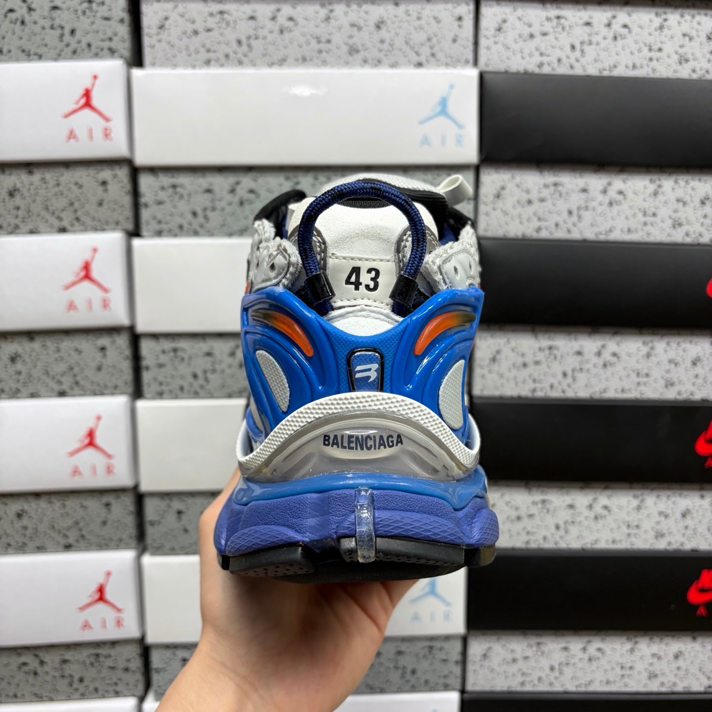 BLG Runner 7.0 Graffiti -Grey/Black/Blue