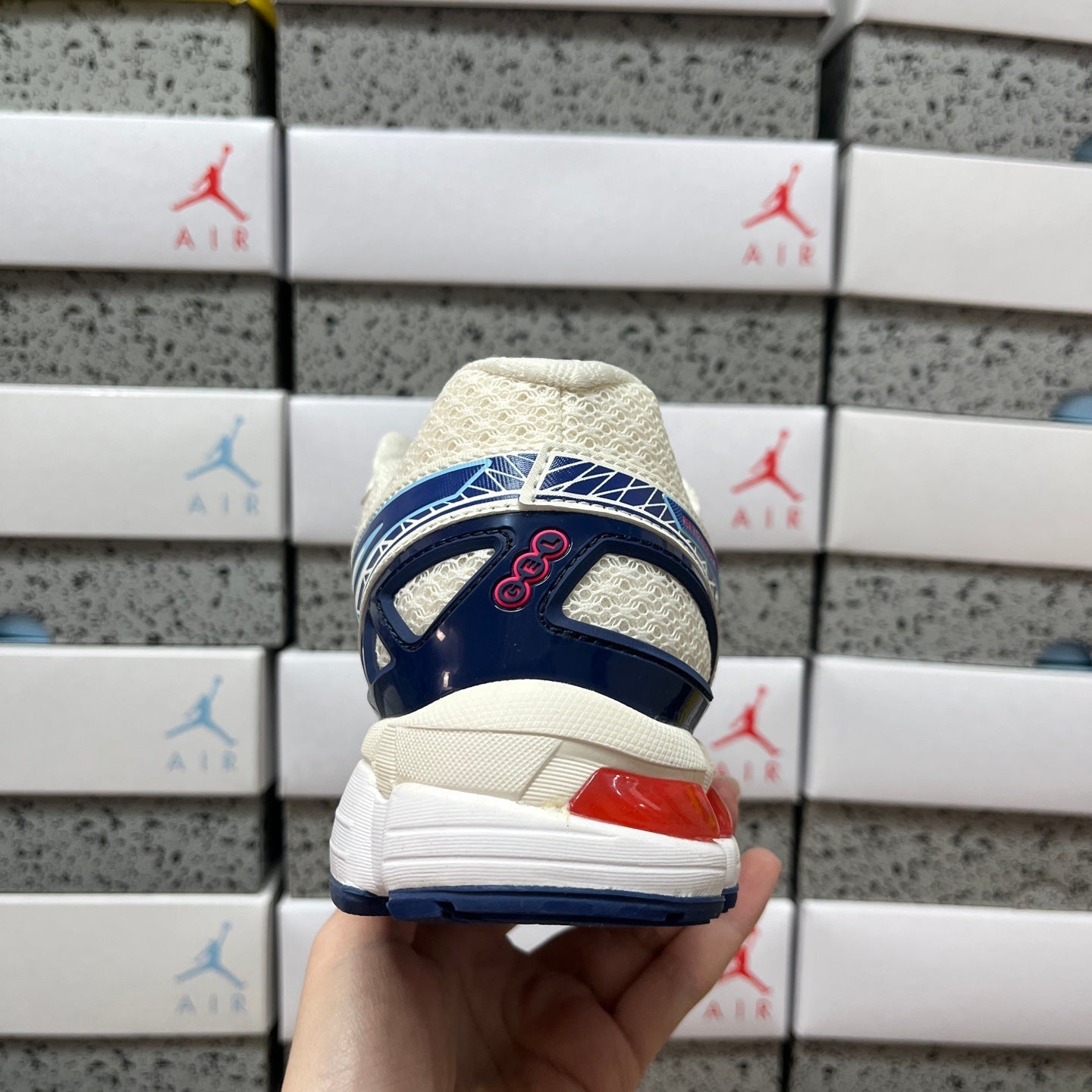Gel-Kayano 20 White/Blue
