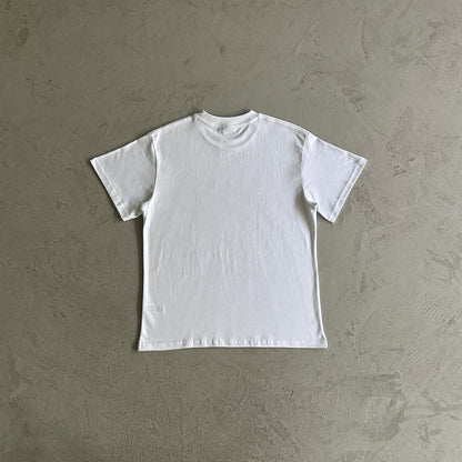 C Star string tee-White