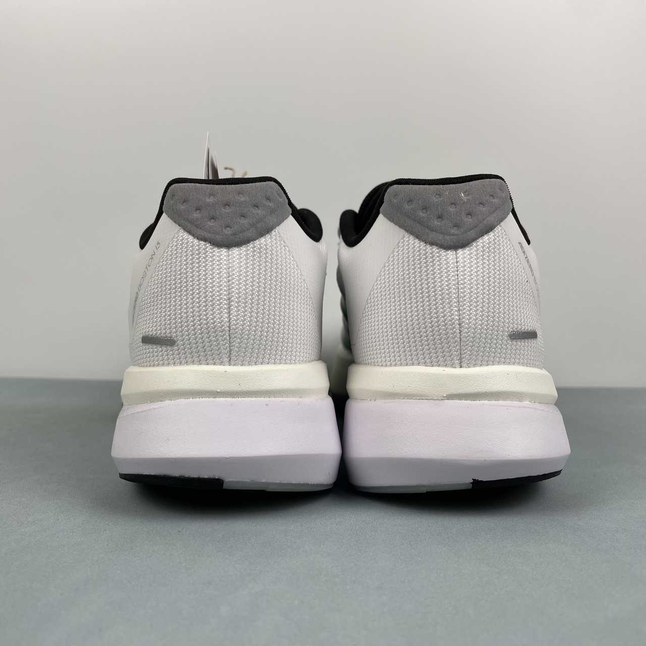 Adizero Boston 13 White Cyan Black