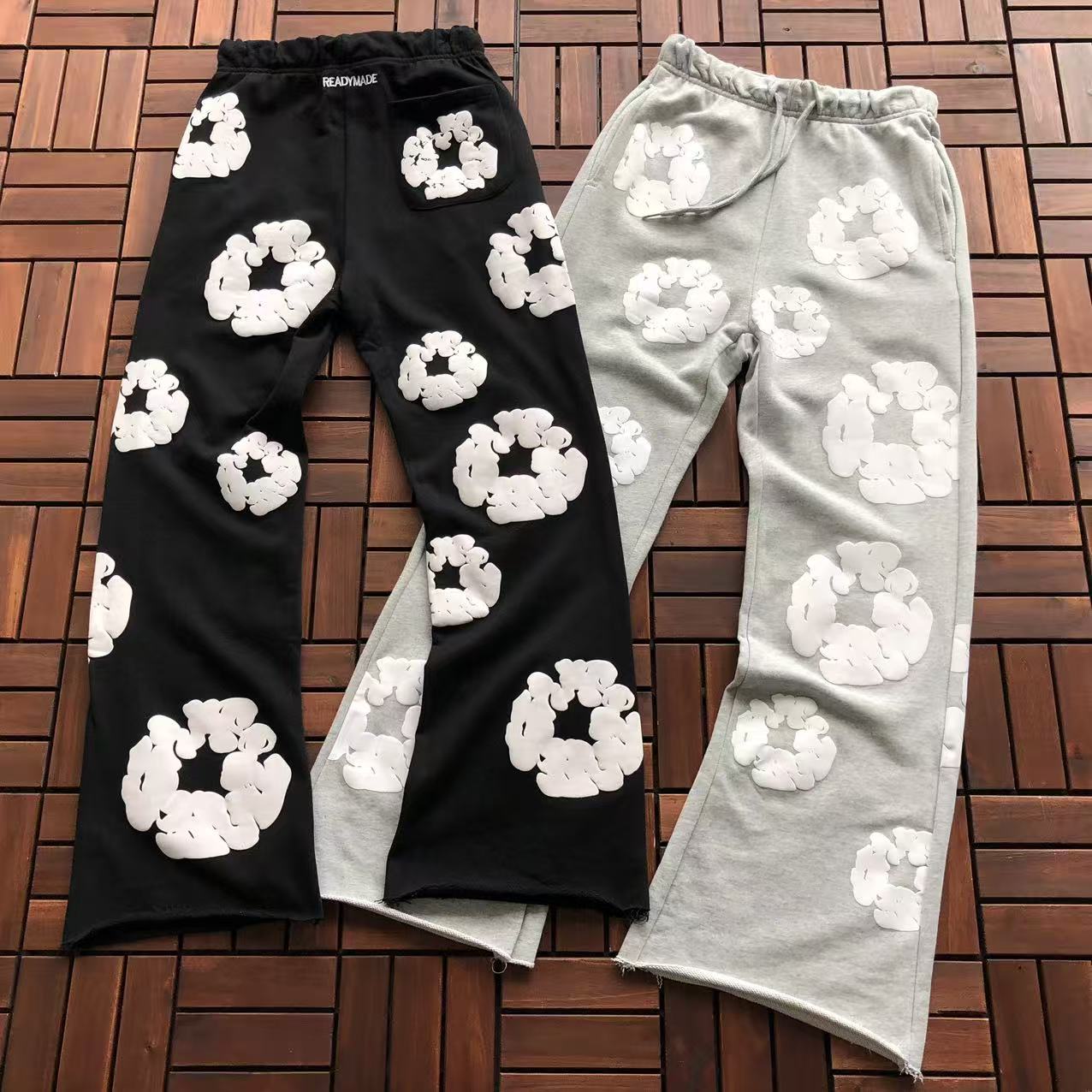 Denim T Calças