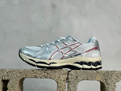 GEL-Kayano 12.1 Silver/Red