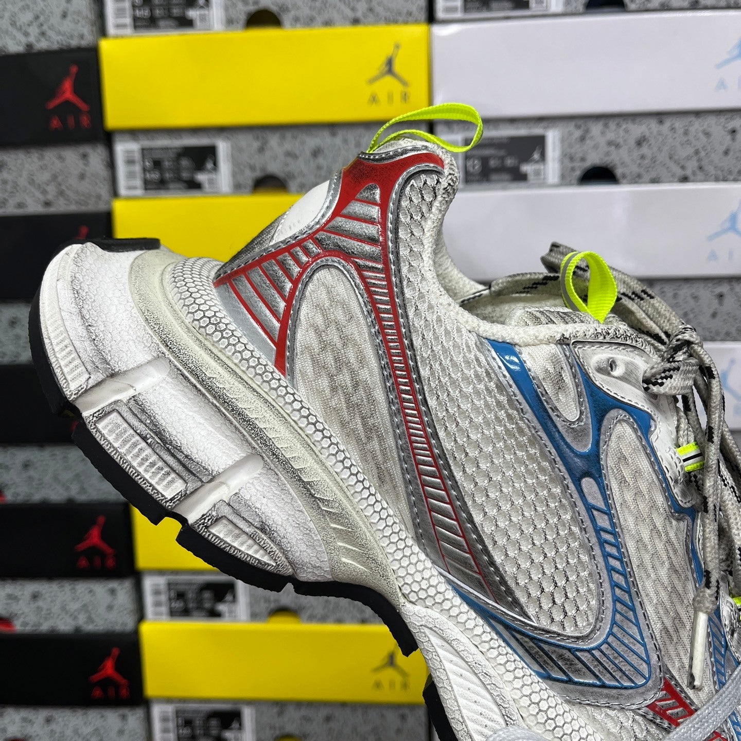BLG 3XL White/Pink/Blue