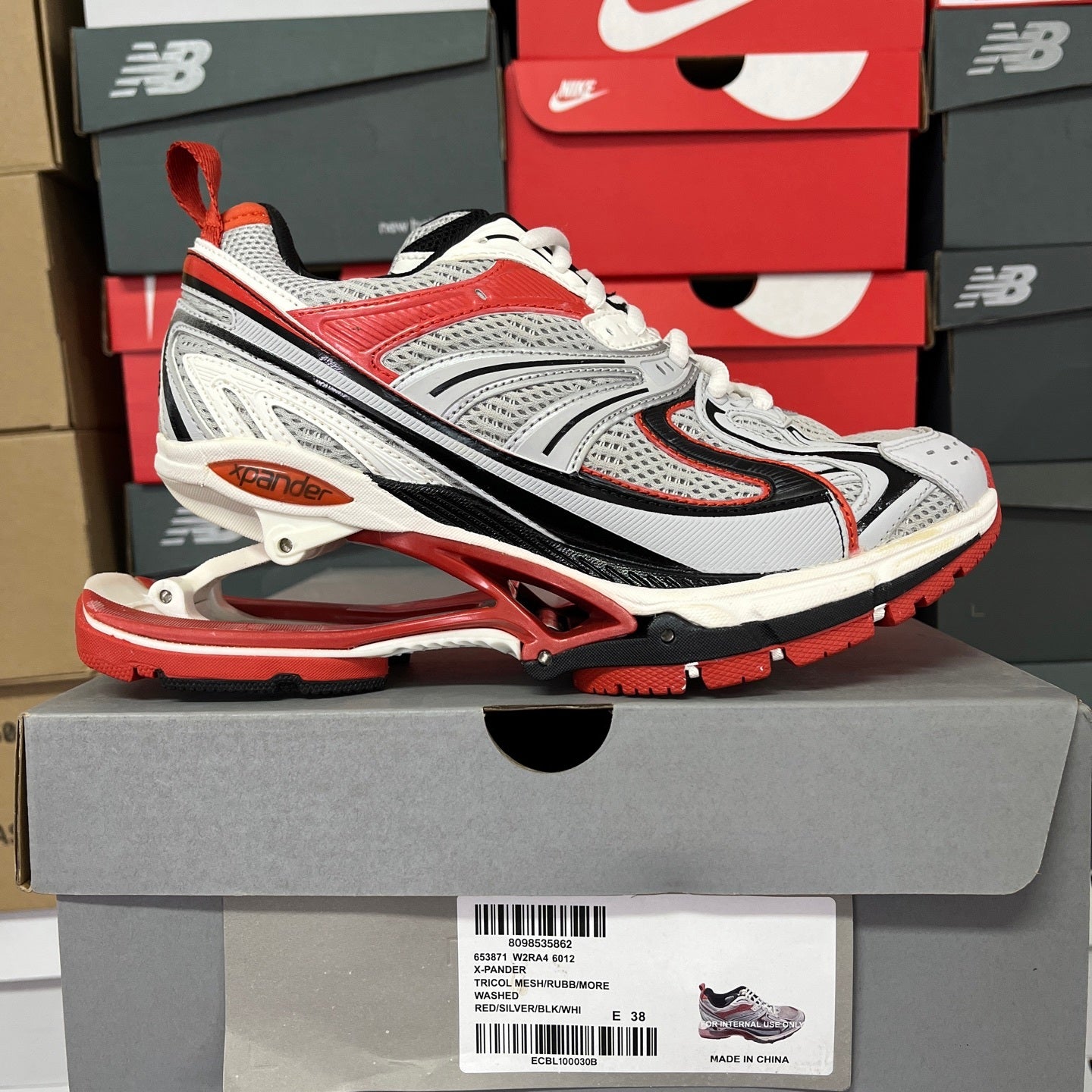 BLG X-Pander Red/White/Black/Grey