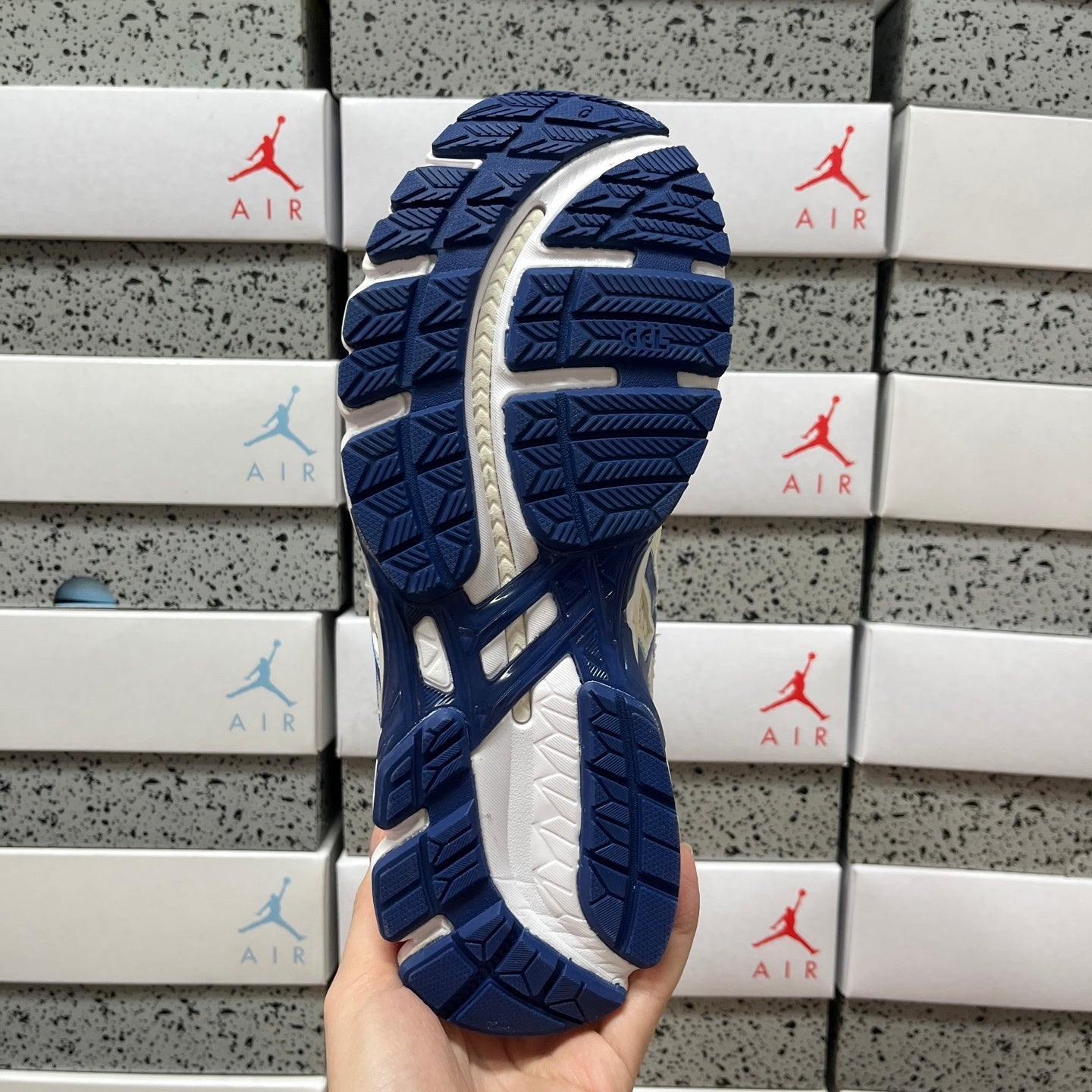Gel-Kayano 20 White/Blue