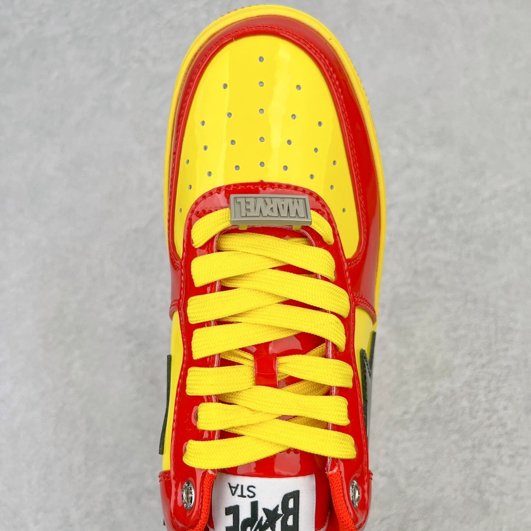 Bape STA Low Marvel Comics Iron Man