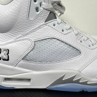 AJ5 White Metallic