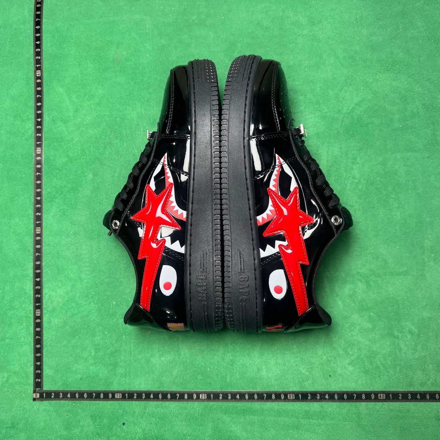 Bape STA Low Black and Red