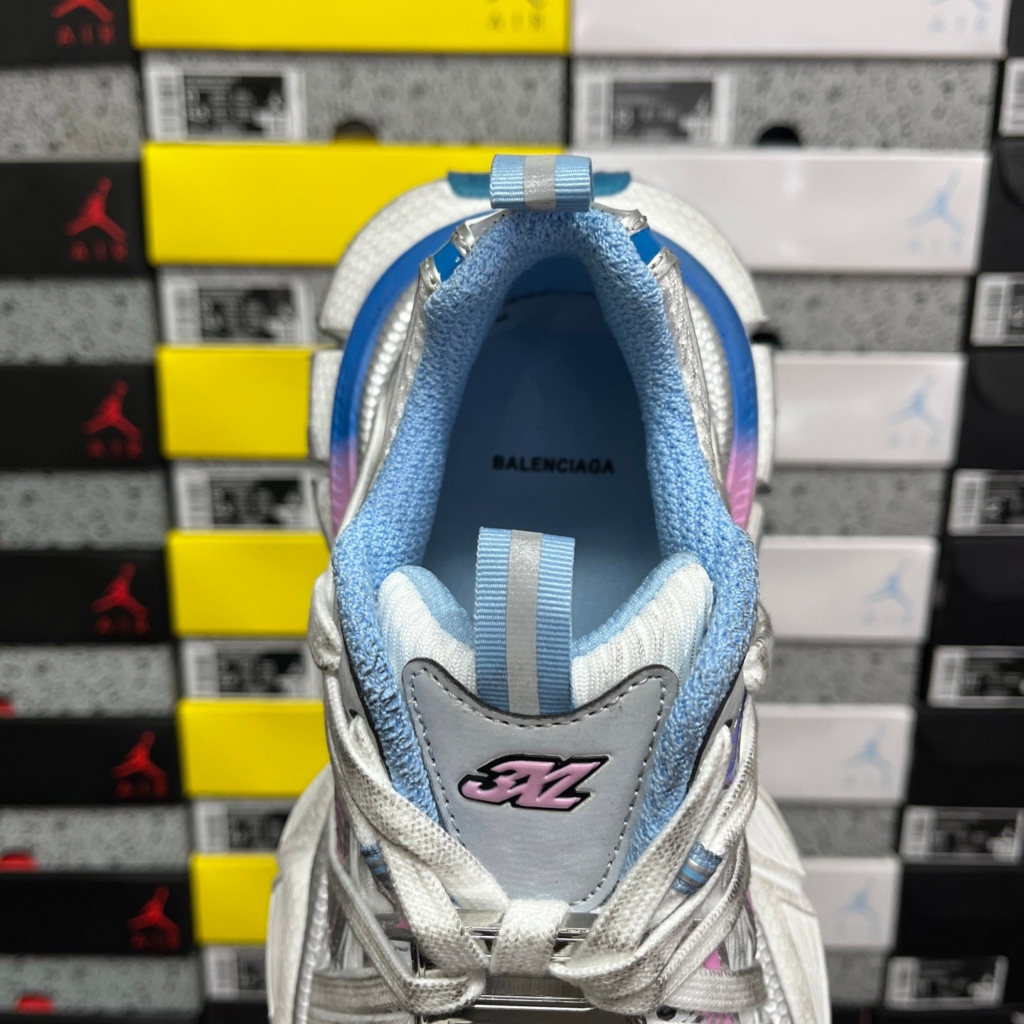 BLG 3XL White/Blue/Pink