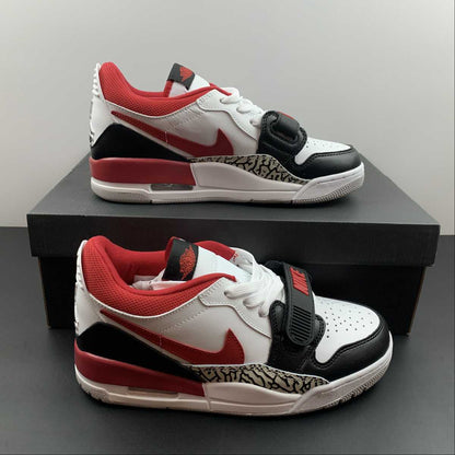 Legacy 312 White Black Wolf Grey Fire Red