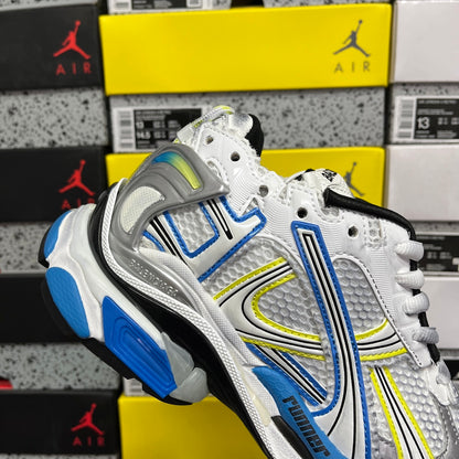 BLG Runner White/Black/Blue/Yellow