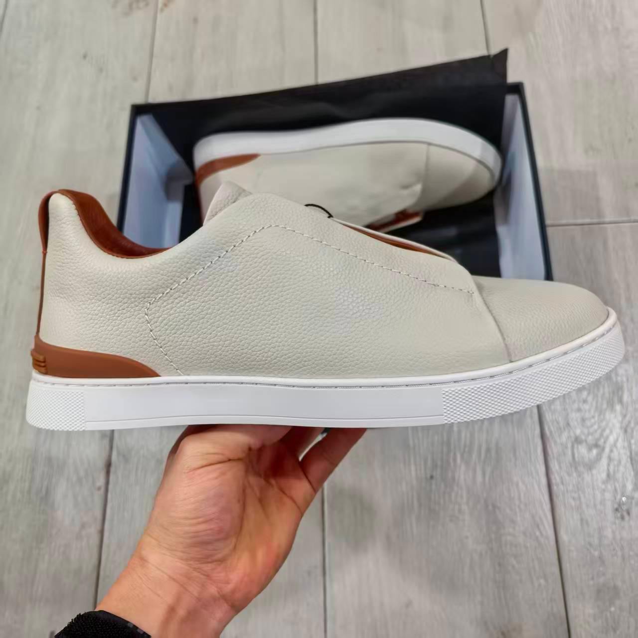 Zegna Branco e Bege