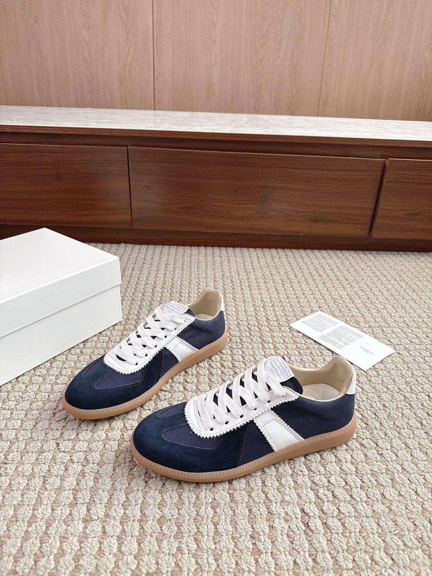 Maison Marine Blue White Strap