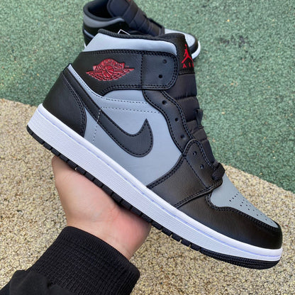 AJ1 MID Shadow Red