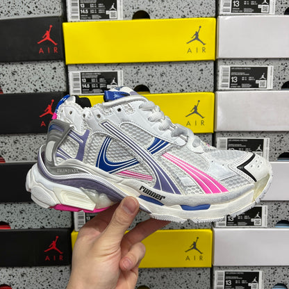 BLG Runner White/Blue/Pink