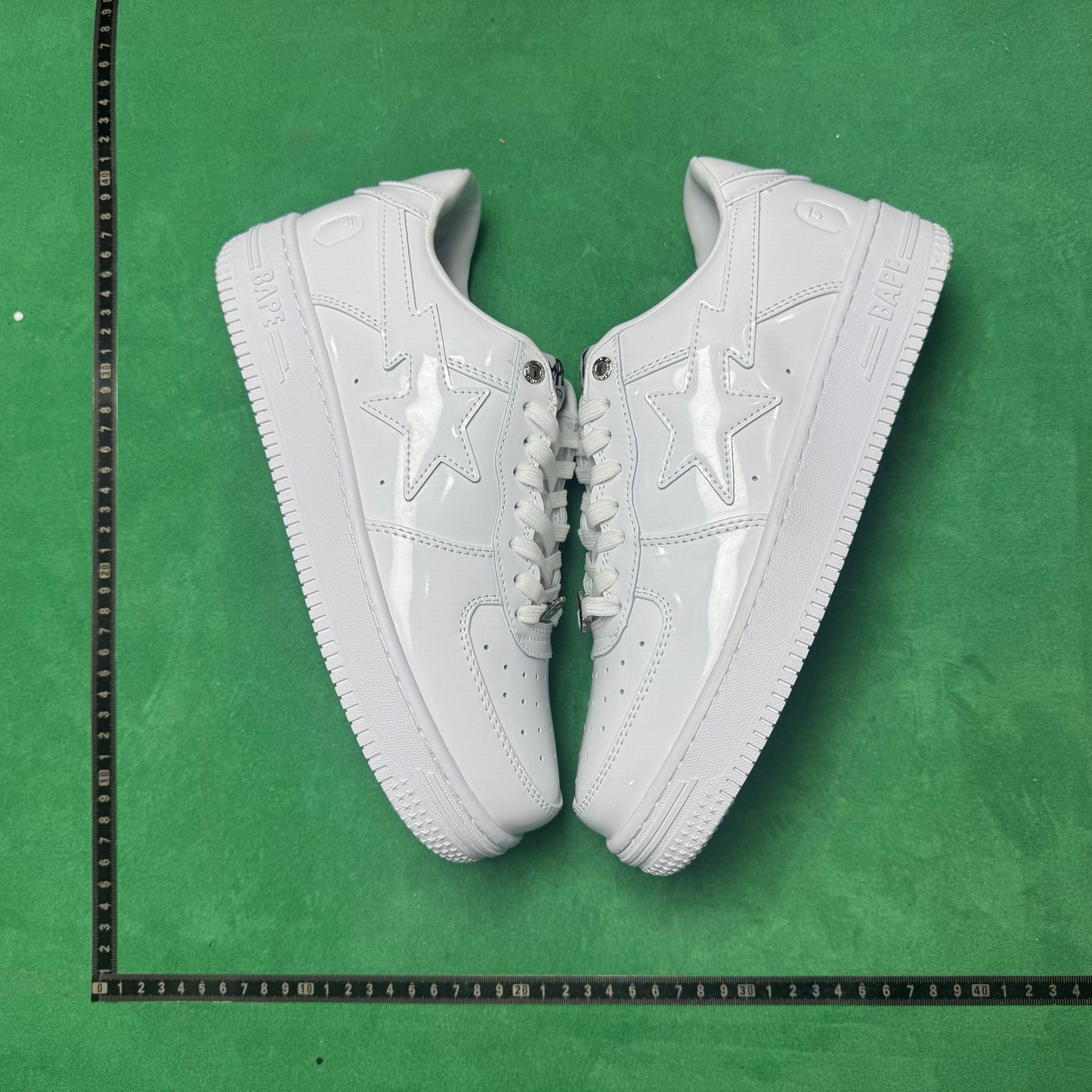 Bape STA Low White