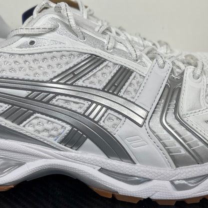 Kayano 14 White / Silver / Gum