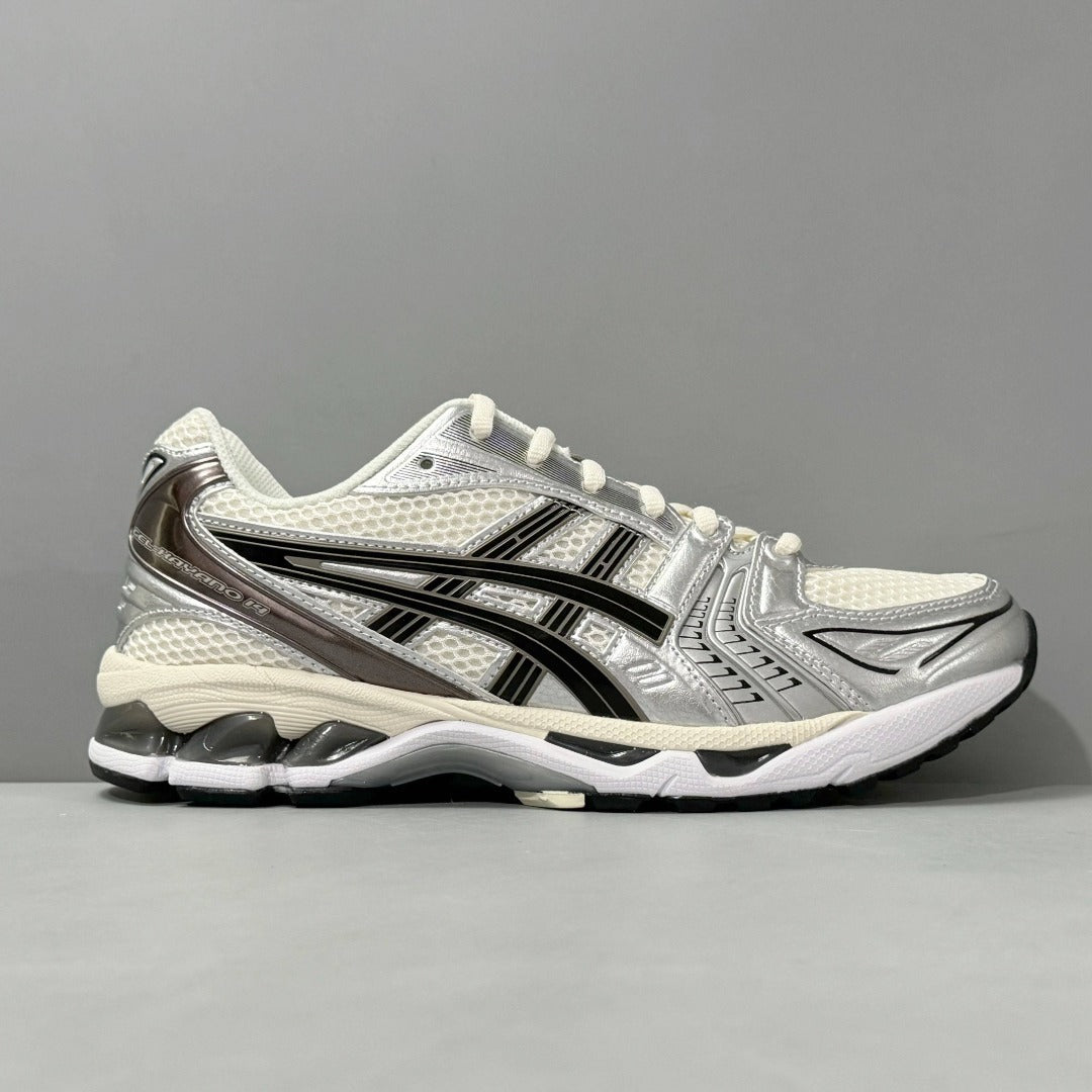Kayano 14 Silver Black Cream