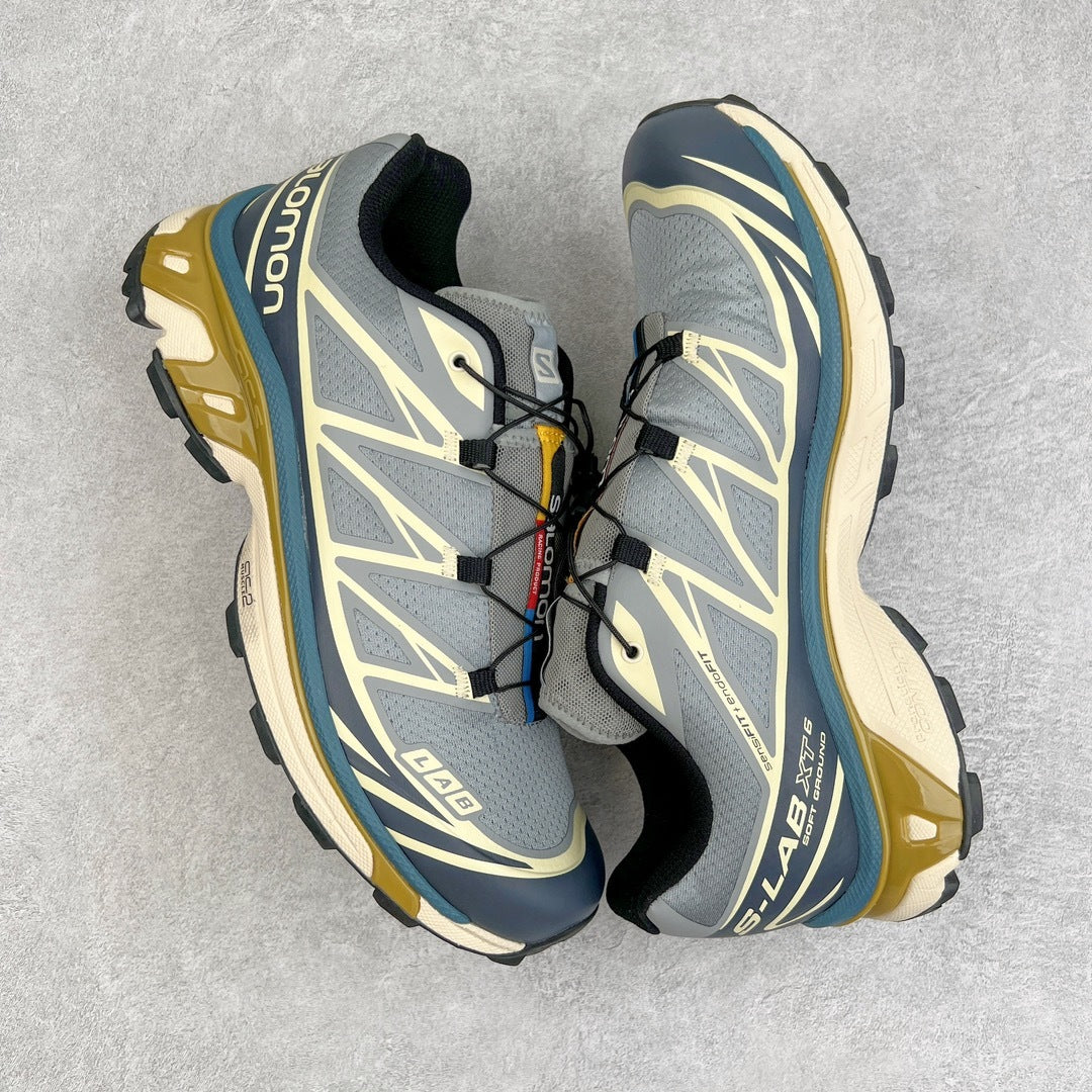 Salomon XT-6 Quarry/Bleached Sand/Cumin