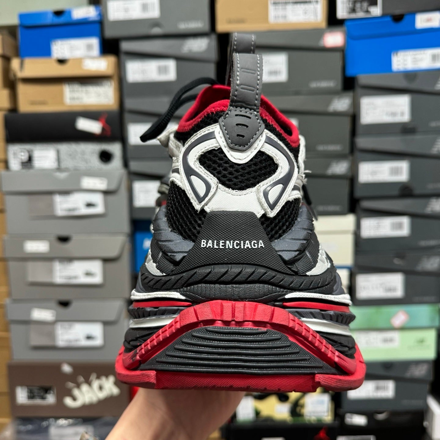 BLG Platformm Black/Grey/Red/White
