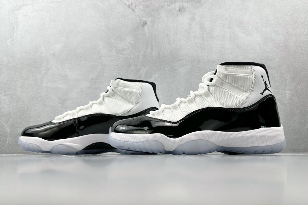 AJ11 High Black and White