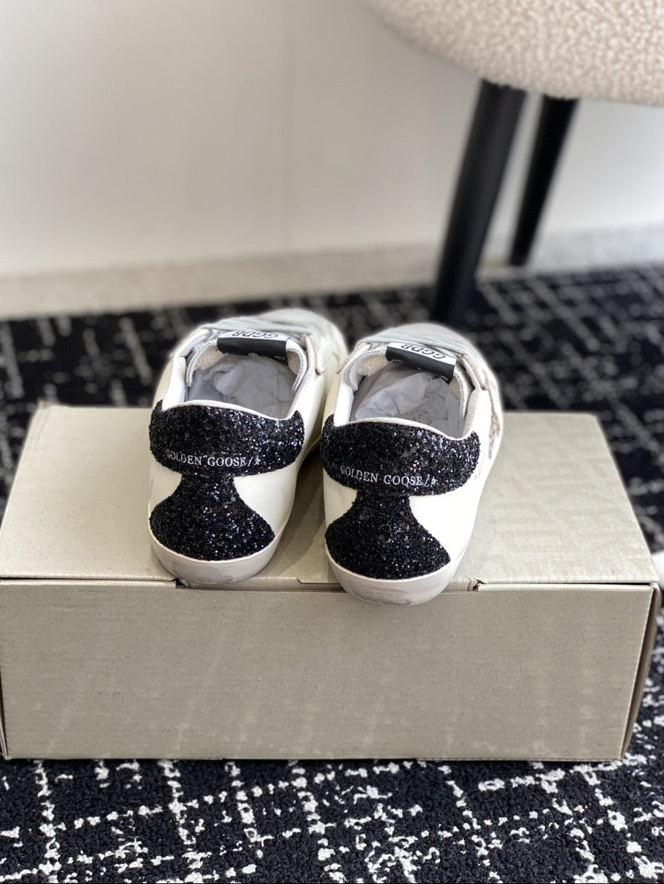 GDGS Superstar Gold Starlight Moon Black