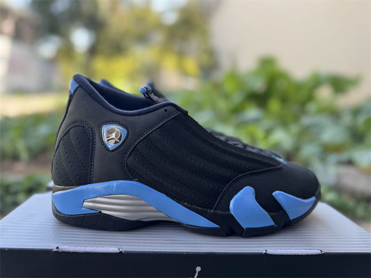AJ14 Retro Black and Blue