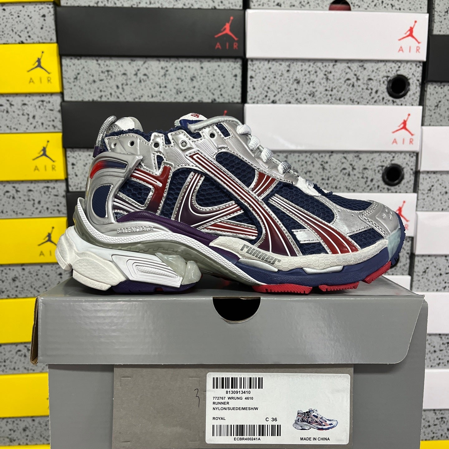 BLG Runner Red Blue