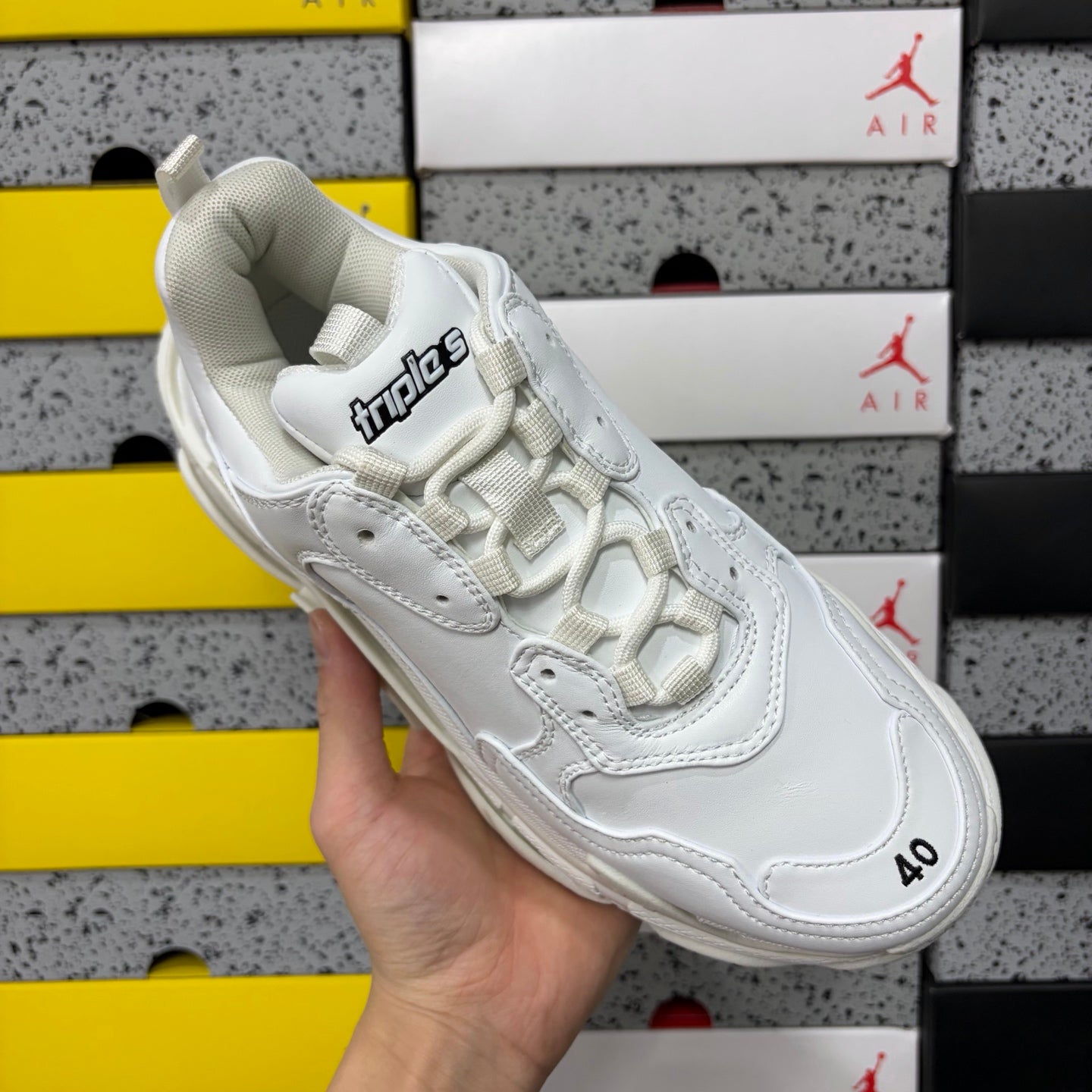 BLG Triple S White