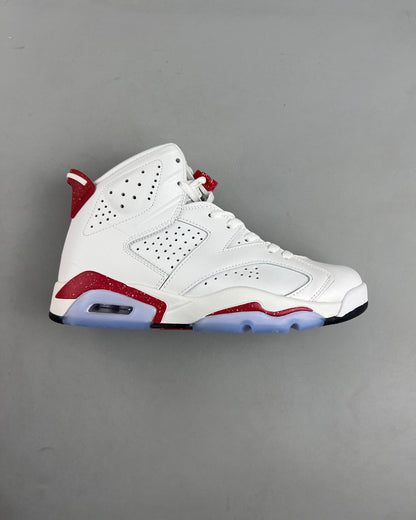 AJ6 Retro White and Red
