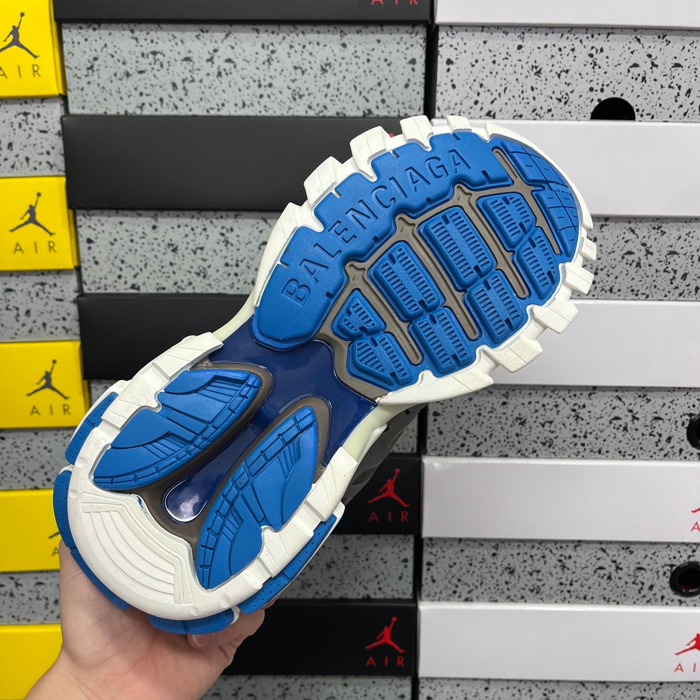 BLG Track Brown & Blue