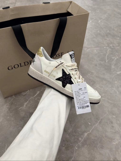 GDGS Ballstar Black Star Logo Gold Shine Back