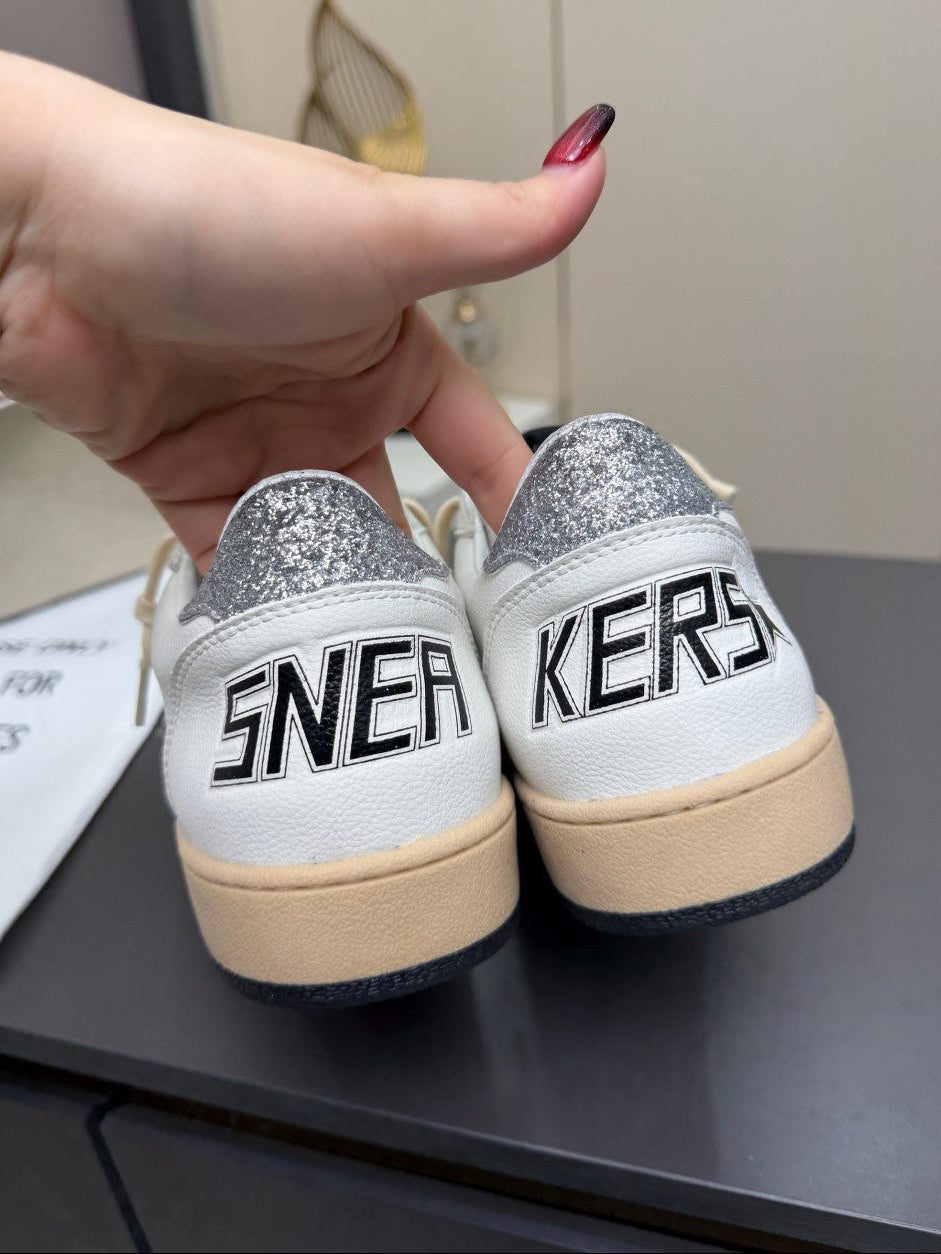 GDGS Ballstar Gum Sole White Body Silver Moon Star