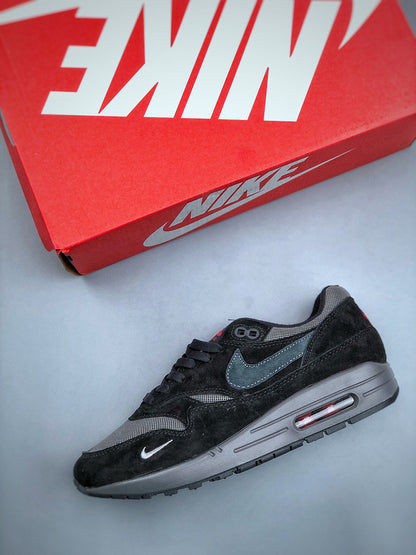 Air Max 1 Black/University Red/Anthracite