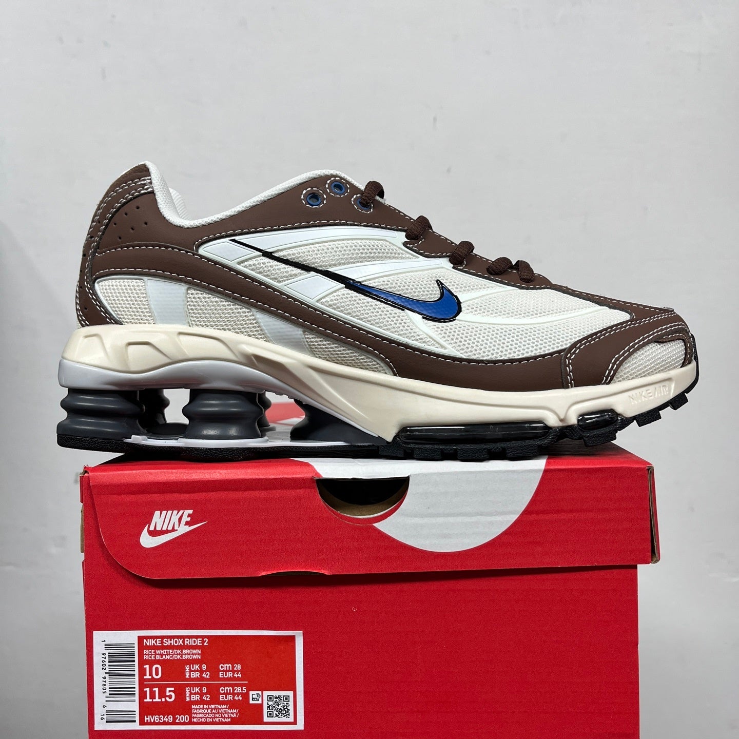 Aware Shox x Sup White/Brown