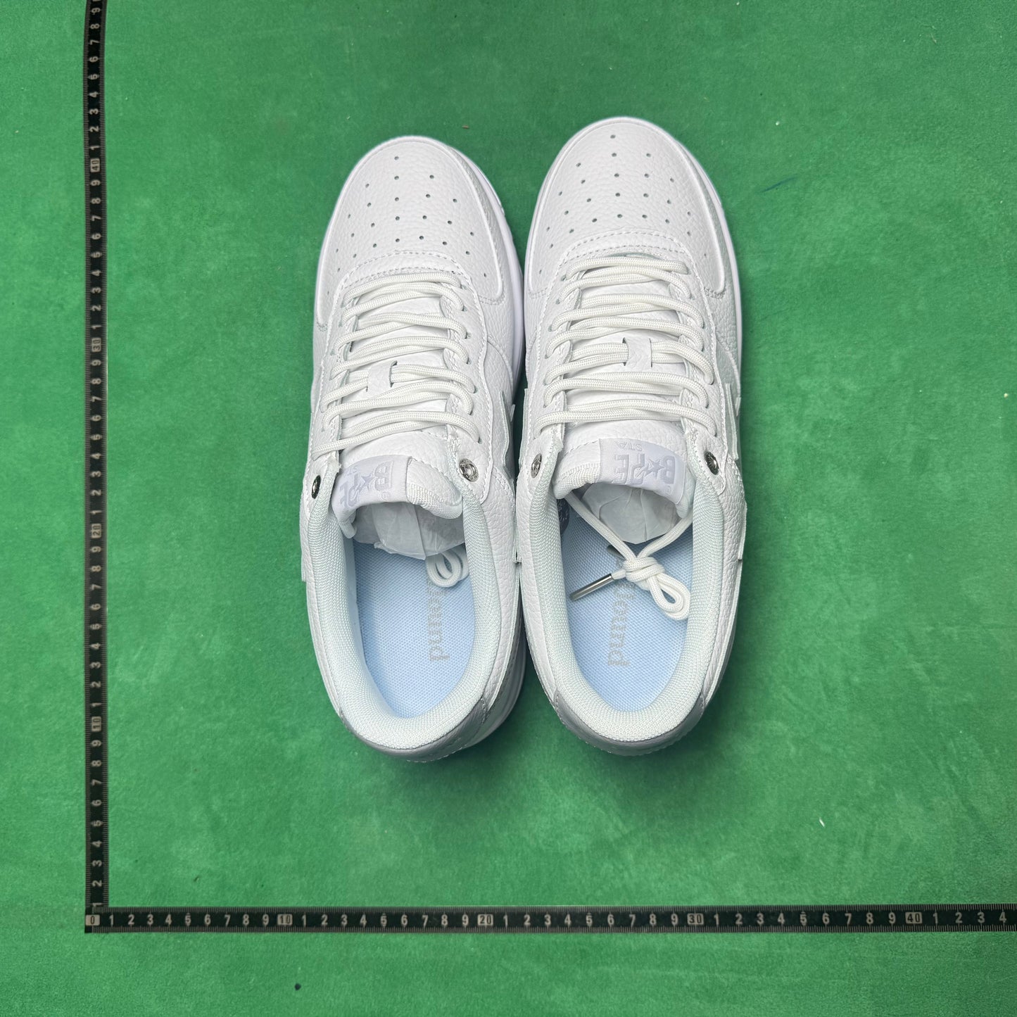 Bape STA Low JJJJOUND White and Grey