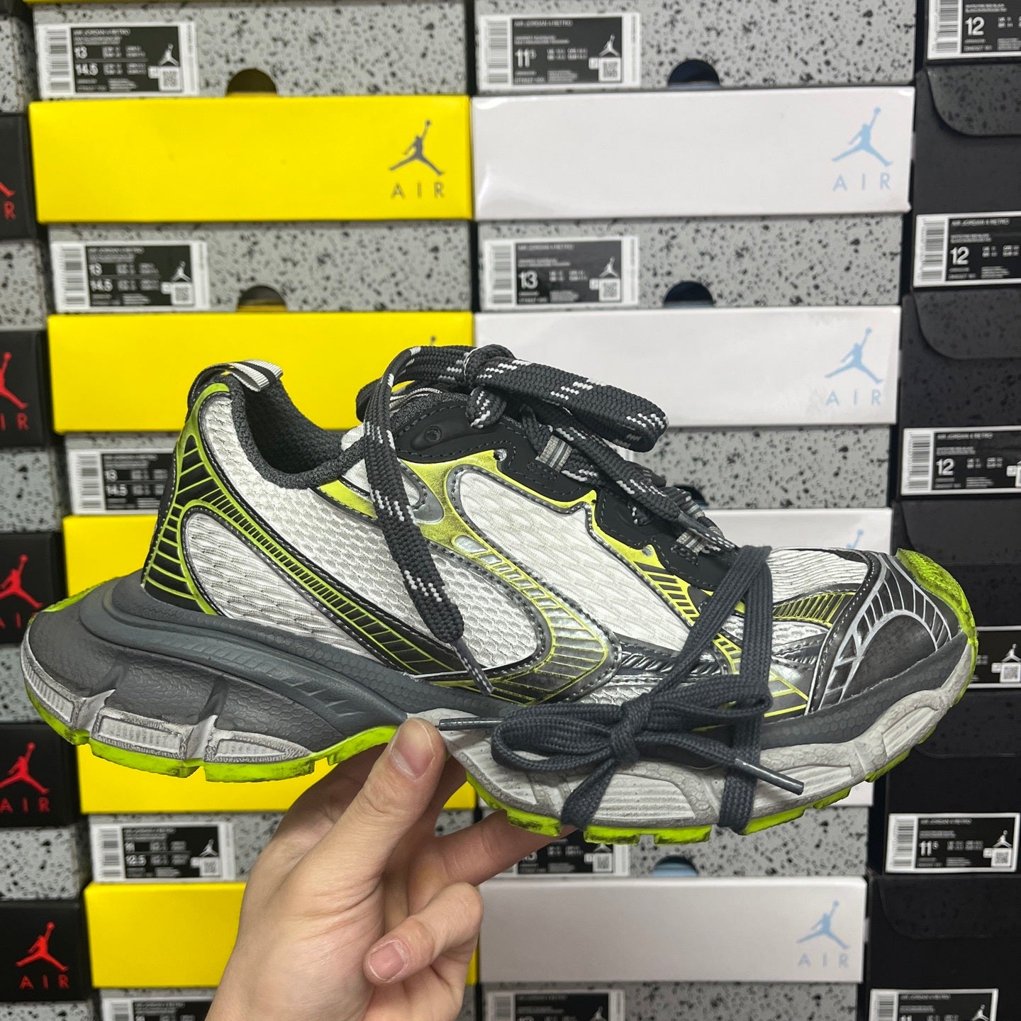 BLG 3XL Grey/Yellow