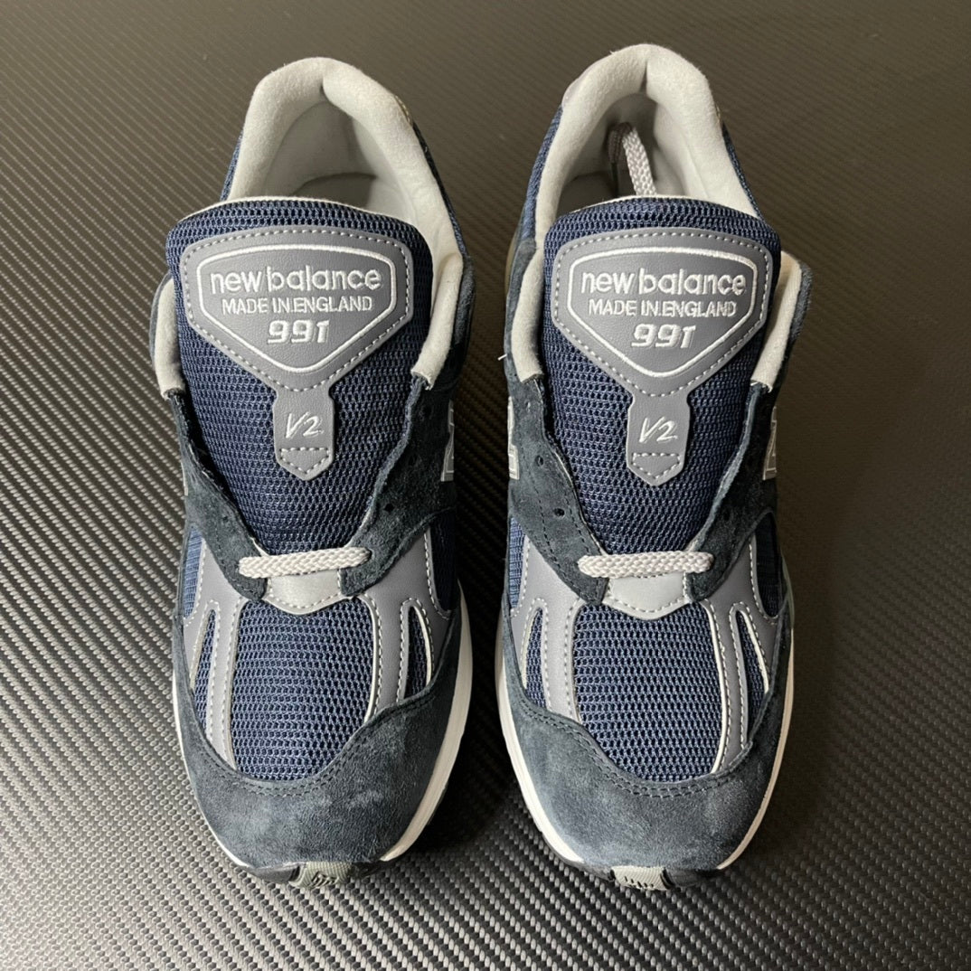 990 Navy Suede