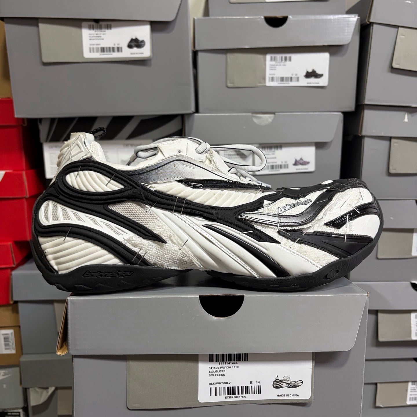 BLG Soleless Black/White